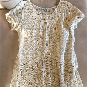 Lace tunic